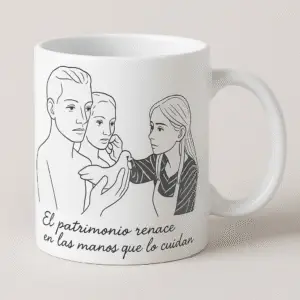 Taza con Diseño de Patrimonio