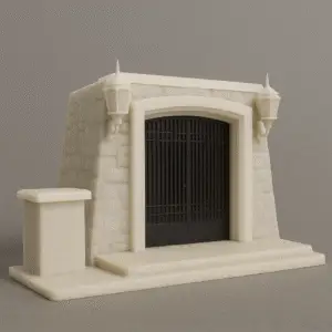 Mausoleo Bernardo O'higgins 3d